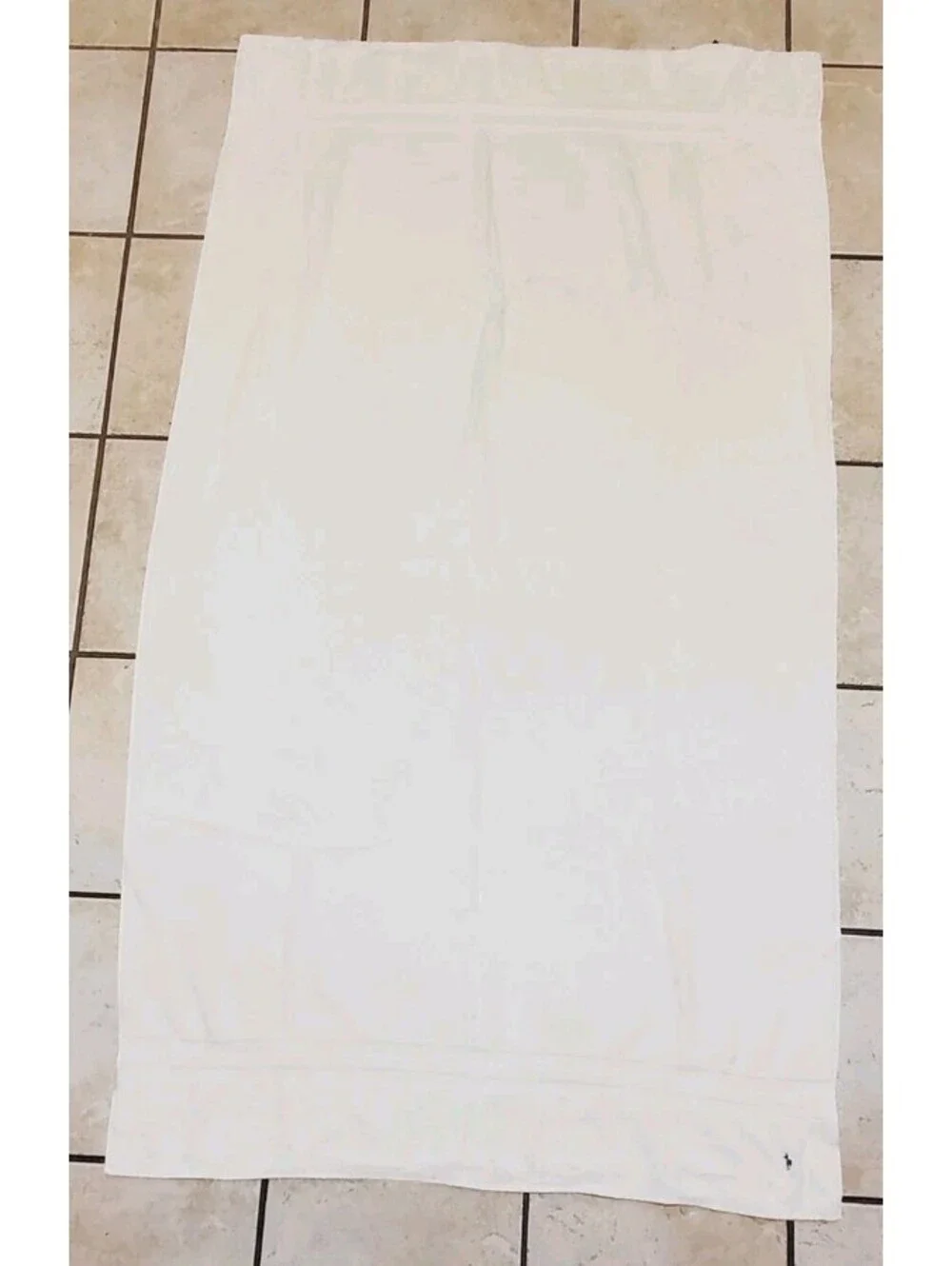 Ralph Lauren Home Bath Towel Blue Pony Logo 100% Cotton USA 61x34
